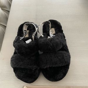 Black UGG Slippers